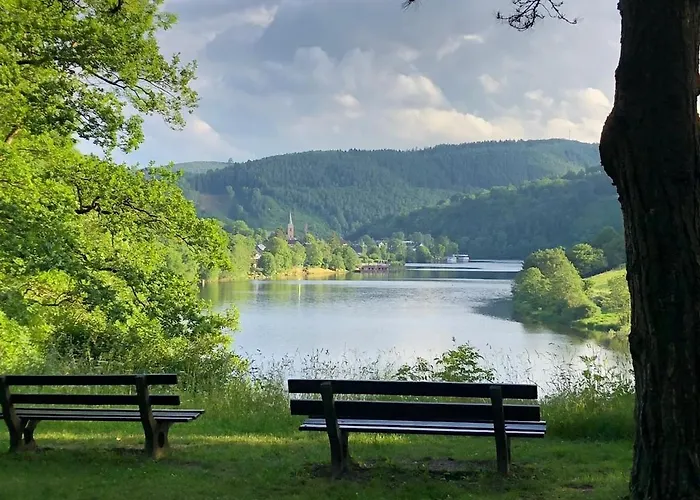 Urlaub In Der Eifel Direkt Am Rursee - Seeblick Apartamento
